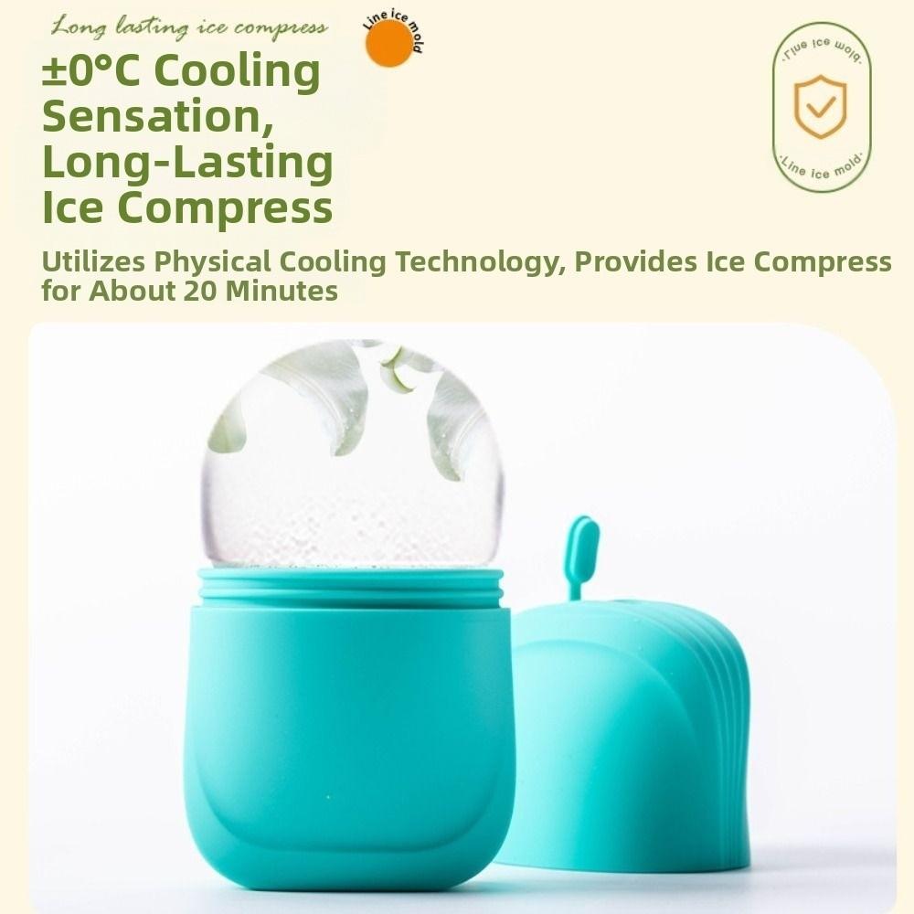 Reusable Facial Massager Beauty Skin Care Tools Ice Cube Trays Portable Ice Mold  Eyes and Neck