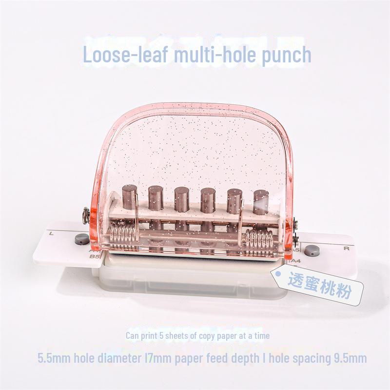 Kedeyou B5 Six-Hole Mini DIY Binder Punch
