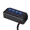 12V 4 Way e  Block with LED Indicator 4 Circuit 20A  Box Holder Block Panel for Auto Car Boat Truck