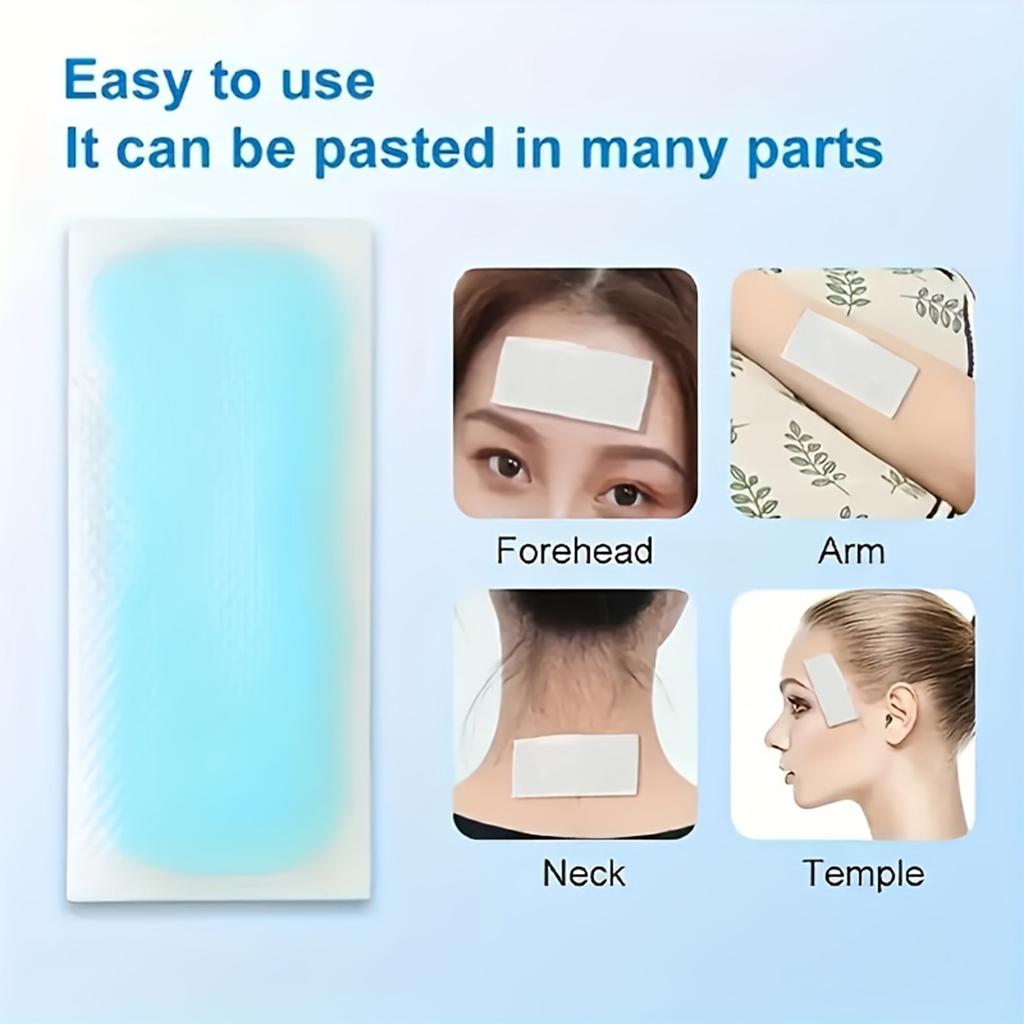 Hydrogel Patch - Cold Compress Pack for External Use, Soothing Sensation