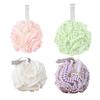 Bath Ball Soft Texture Bath Sponge with Tight Mesh Weave Rich Foam Gentle Exfoliating Puff High Absorbency Bath Sponge Bath Accessory