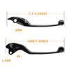 Clutch Lever Brake Lever Set Motorcycle Accessory Aluminium for CLICK125i 150i
