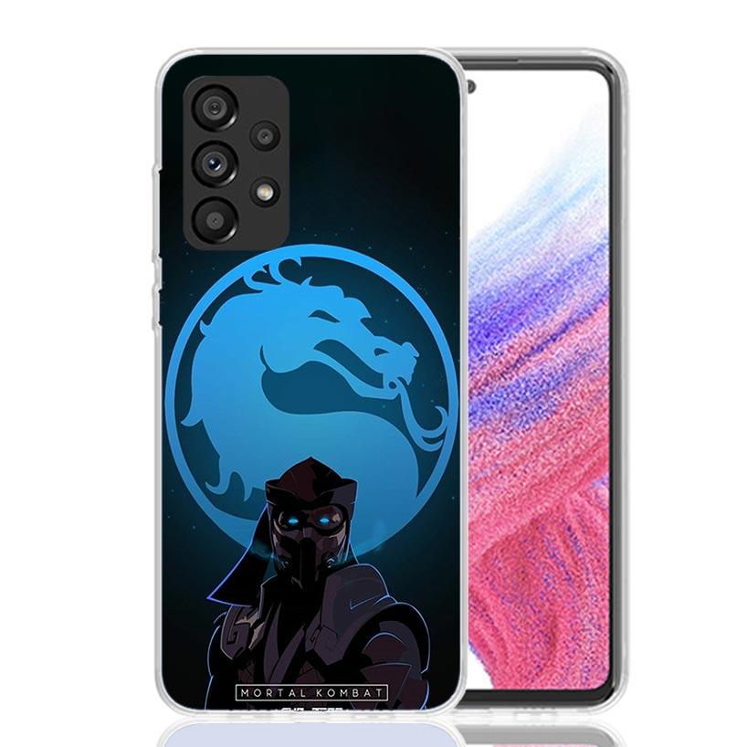 Scorpion Zero Sub Mortal Kombat Phone Case For Samsung Galaxy A13 A14 A15 A16 A17 A53 A54 A55 A56 A33 A34 A35 A36 A23 A24 A25 A2