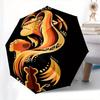 Lion King,Simba Themed Folding Umbrella, the Best Choice for Gift Giving, 8 Ribs, Casual, Durable, Lightweight and Portable Travel Umbrella,