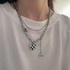 Korean Trendy Stacked Butterfly Necklace for Women - Niche Hip-Hop Clavicle Design