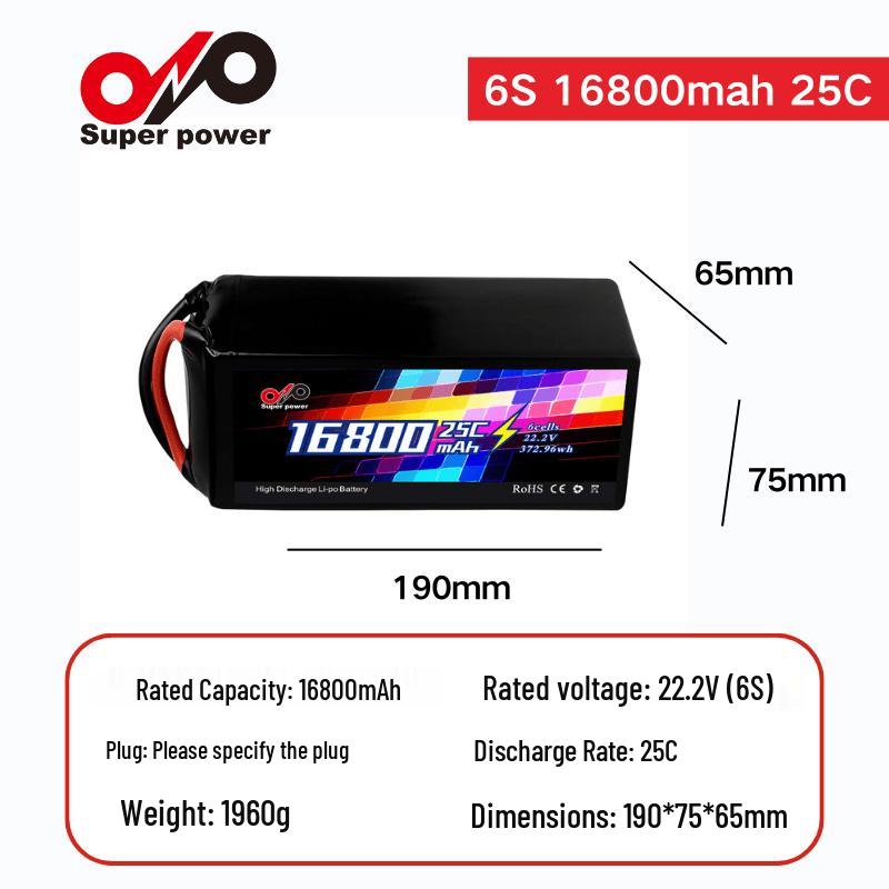 DUPU 8000mAh 25C LiPo Battery for RC Models