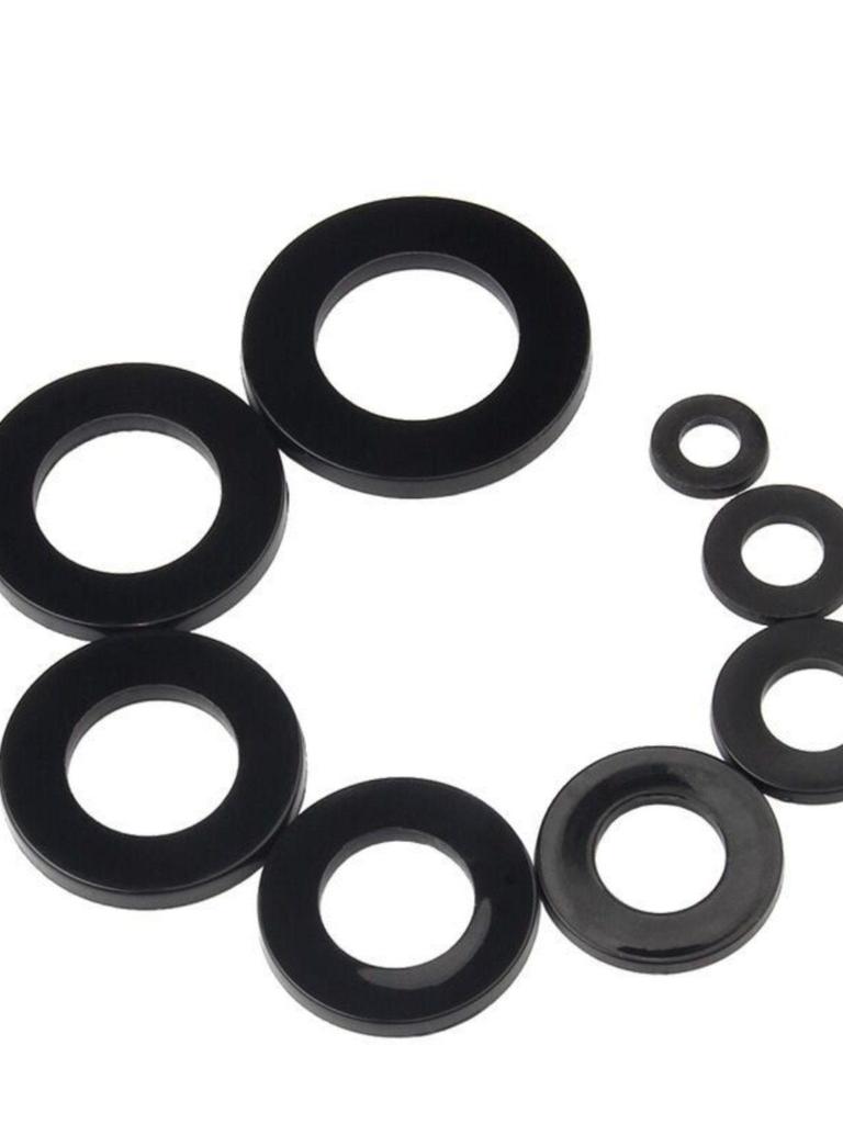 High-Temperature Resistant Nylon Washer, Insulating, Waterproof, Oil and Corrosion Resistant, M2-M16 Sizes Available