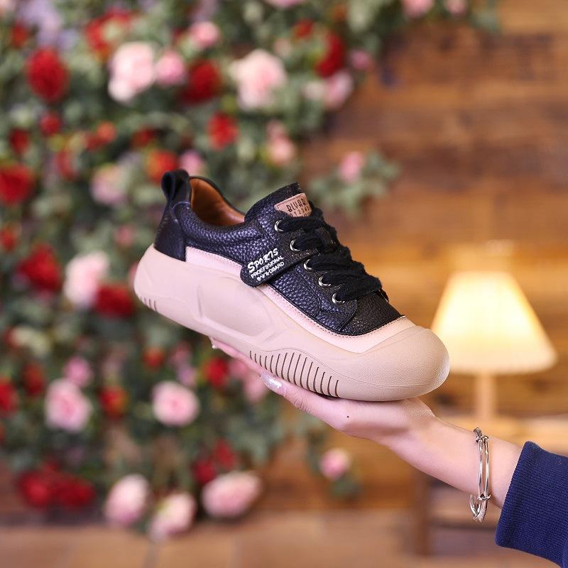 Popular Dad Shoes Women's Spring 2025 New Breathable Women's Shoes Retro Versatile Platform Casual Sports Shoes Tide