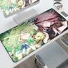 Kawaii Desktop Mouse Pads XXL PC Gaming Accessories Large Anime Carpet Non-slip Computer Game Hololive Ceres Fauna Keyboard Mats