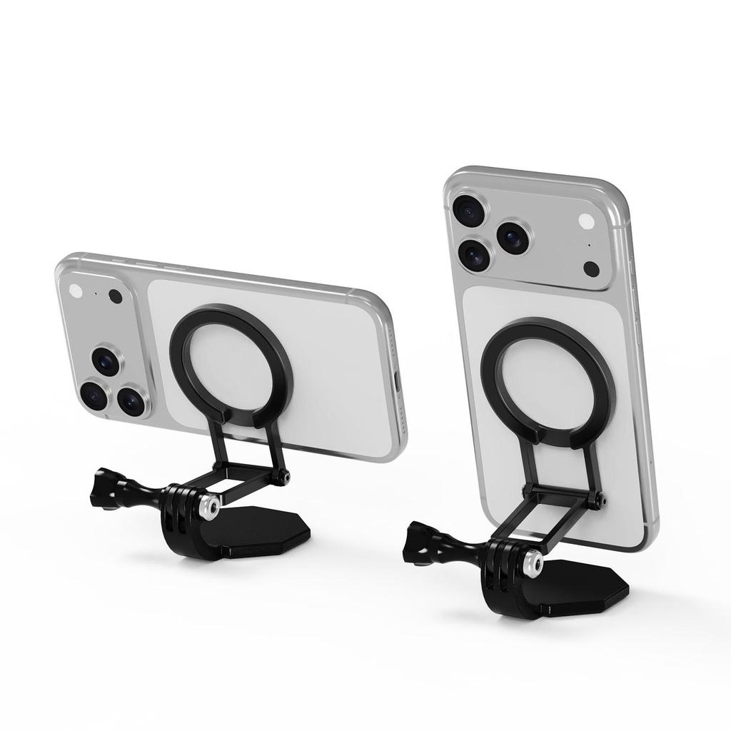 MagSafe Magnetic Holder for Apple 17 Series: Neck Hanging, Horizontal/Vertical Switch, First-Person Selfie Clip.