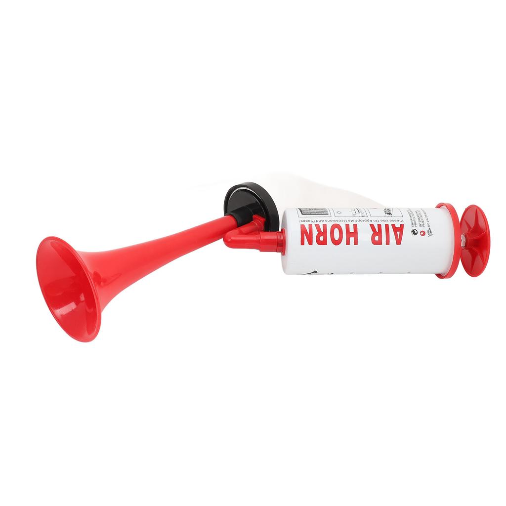 Reusable Air Horn Aluminum Loud Noise Maker Portable Handheld Air Pump Horn Marine Signal Safety