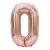 Hot Selling 40 Inch Aluminum Film Balloons Gold Silver Number Balloon for Wedding Party Birthday Decoration