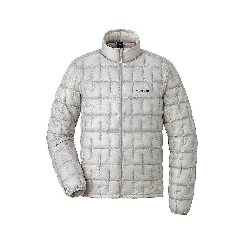MONTBELL Down Jackets Men`s Stand Collar
