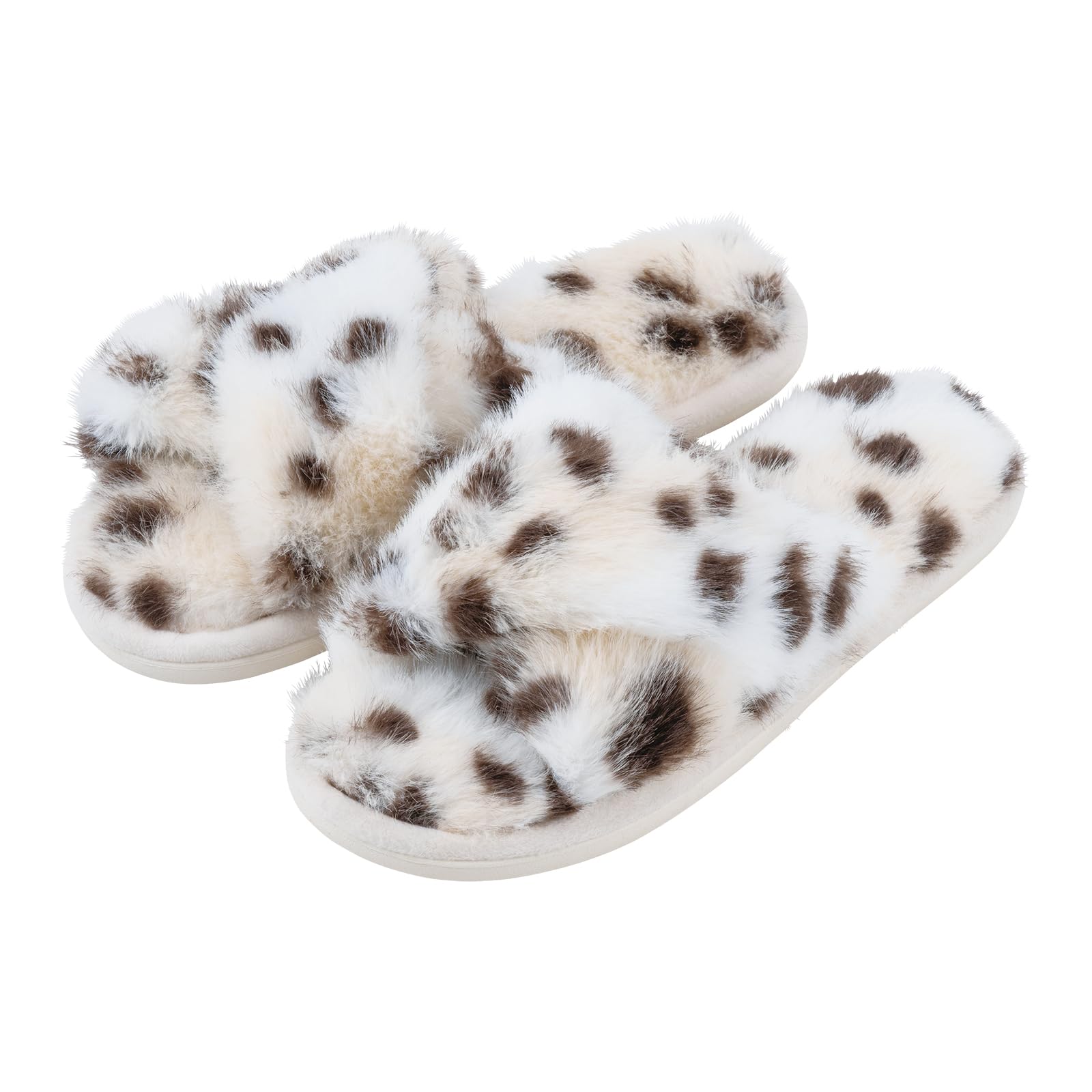 

Livheart Slippers 32229 Animal Ivory 23.0 cm