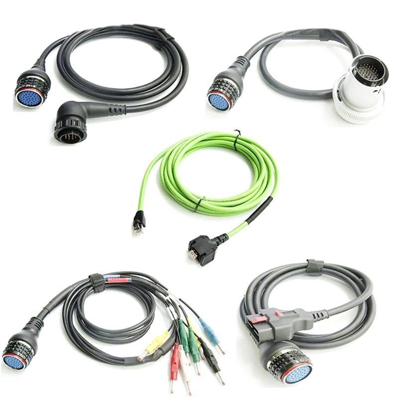 For MB STAR C4 C5 OBD2 Tester Cable 38PIN/14PIN 16/4PIN OBD2 Connection Cable Network LAN Cable
