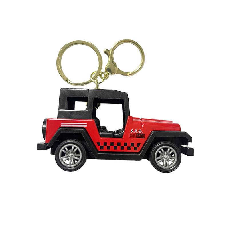 Mini Cartoon Jeep Keychain Adorable And Colorful Car Key Accessory For Gifts