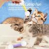 Soft Q Tip Cat Toy Self-Play Giant Swabs Shape Cat Chew Rope Toy Durable Bite-Resistant Cotton Swab Shape Cat Toys