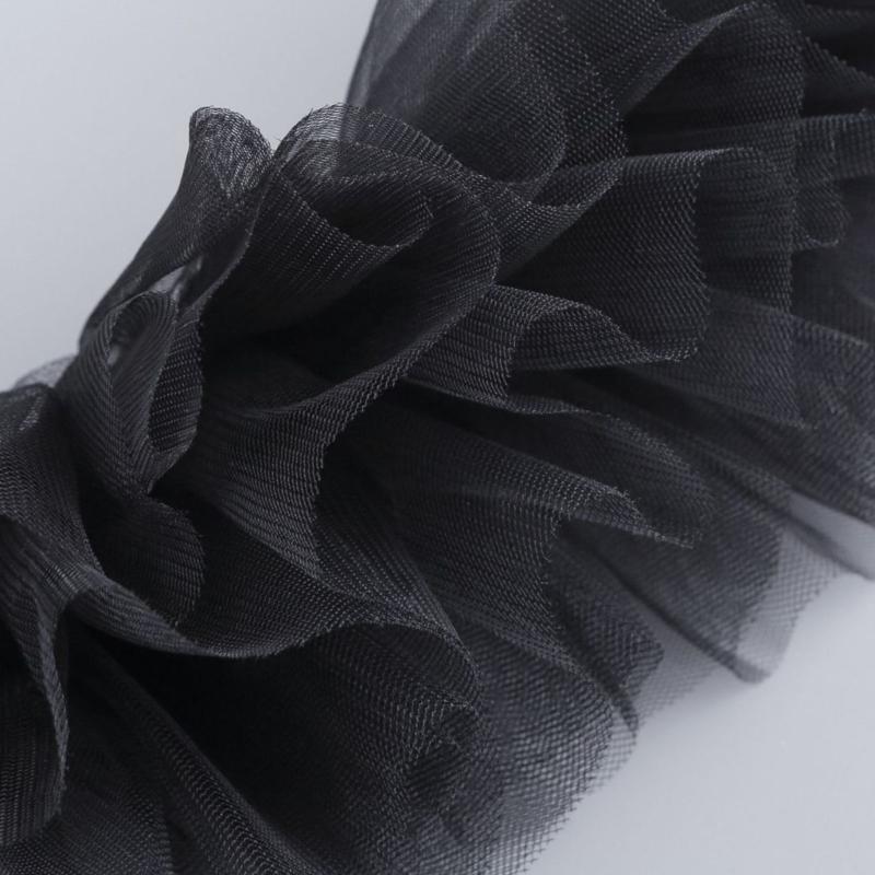 2PCS Lace Courtstyle Ruff Collar for Halloween Costume Accessories Detachable Collar Faux Collar Stage Show Accessories