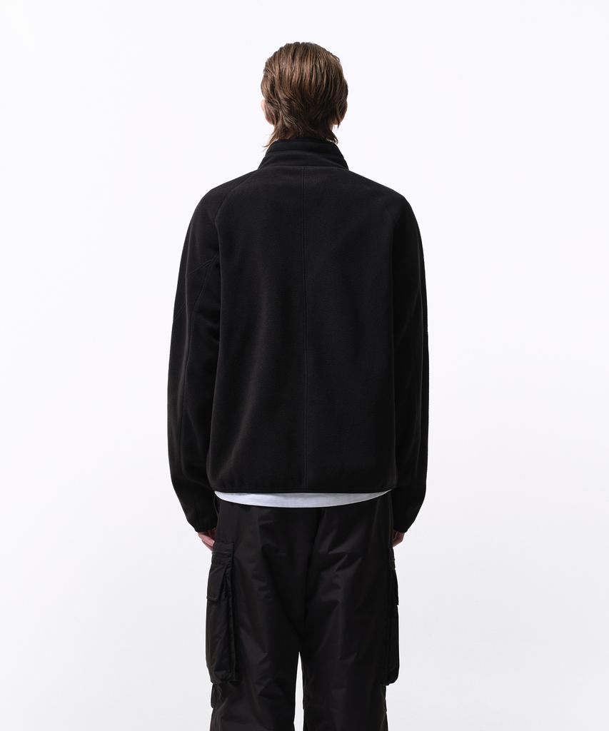 Musinsa Standard [City Leisure] Structured Polar Fleece High-Neck Jacket [Black]