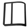 Headlight Switch Button Decorative Cover Trim Carbon Fiber Style Inner Headlamp Switch Button Decora