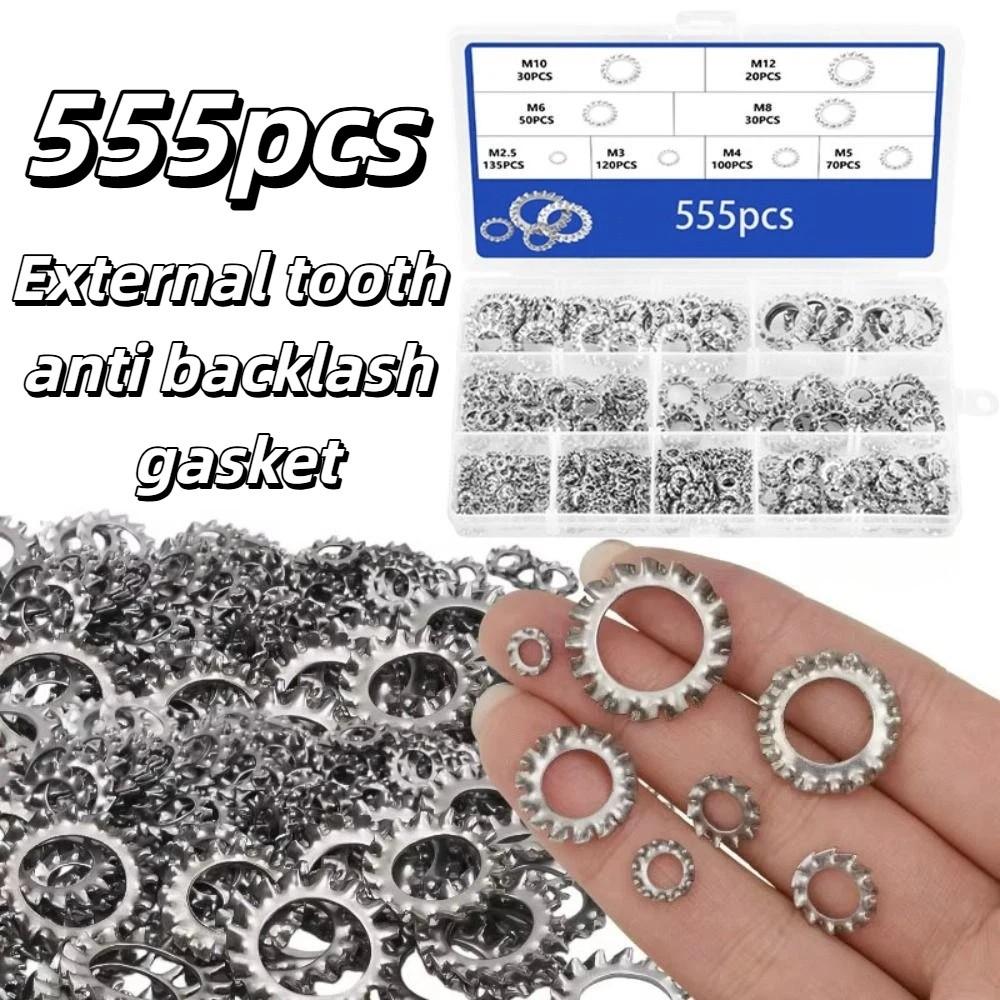 Corrosion Resistant External Teeth Washer External Toothed Washer  Hardware Applications