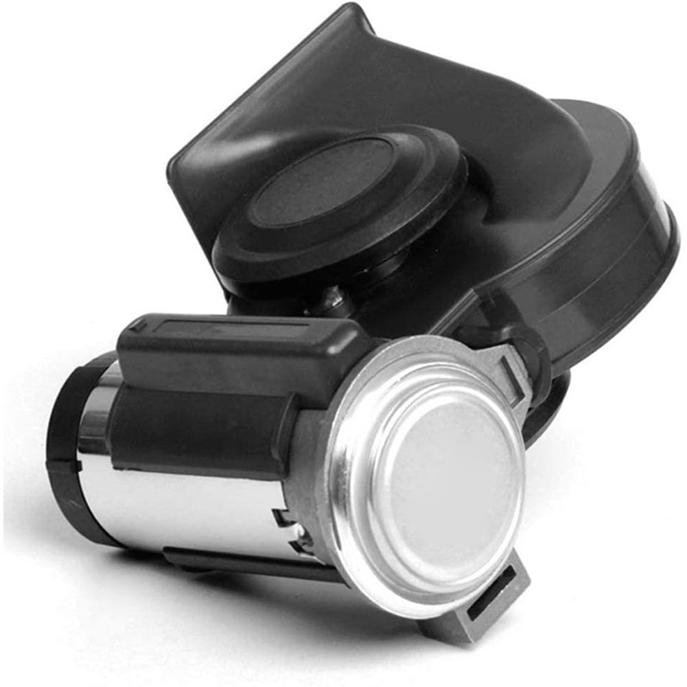 Nsodigry Snail Air Horn with Relay Wire Harness 24V 150Db Super Loud Two-Tone Car Horn for Truck By Parts