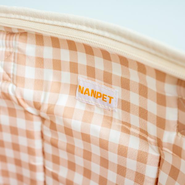 Nanpet Dog Carry-on Sling Bag Walking Carrying Bag + Cushion + Cross Strap Set, Korean Pet Shampoo