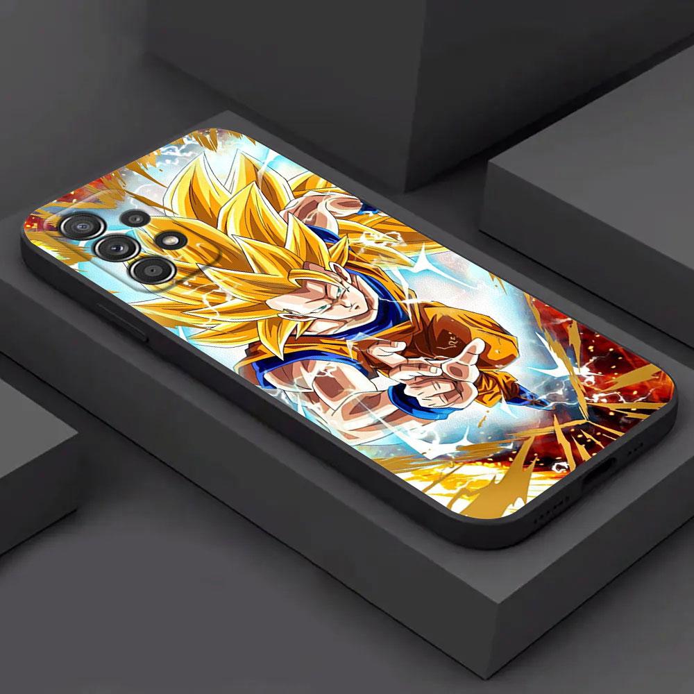 Dragon-Balls Super Goku Anime Phone Cover Galaxy A56 5G For Samsung A57 A37 A55 A36 A26 A17 A07 A35 A34 A53 A54 A52 A72 A32 Case