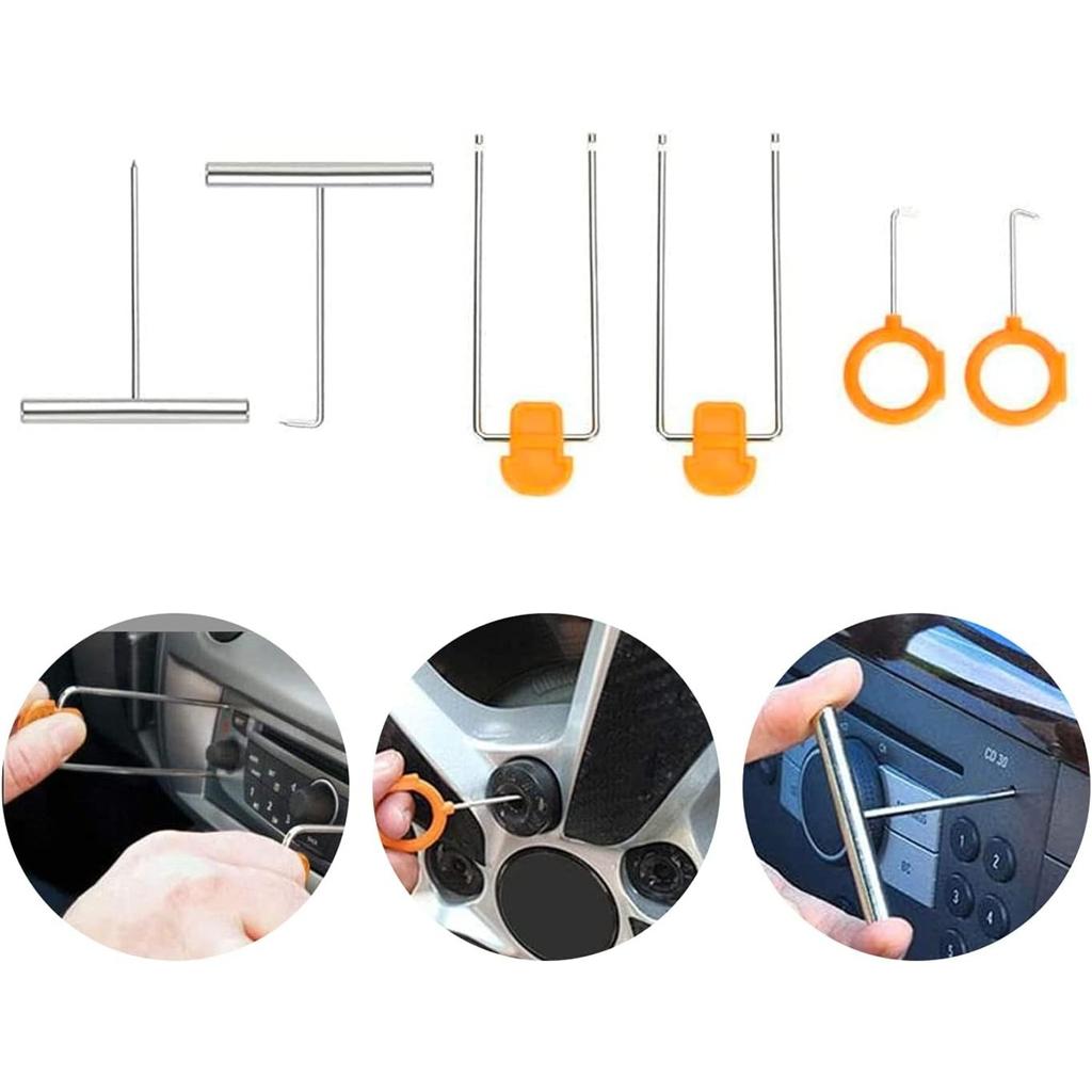 Plastic Wedges Car, Car Trim Wedges Set, Door Decoration Removal Tool, Used for Repair Tools for Car Interior and Door Decoration
