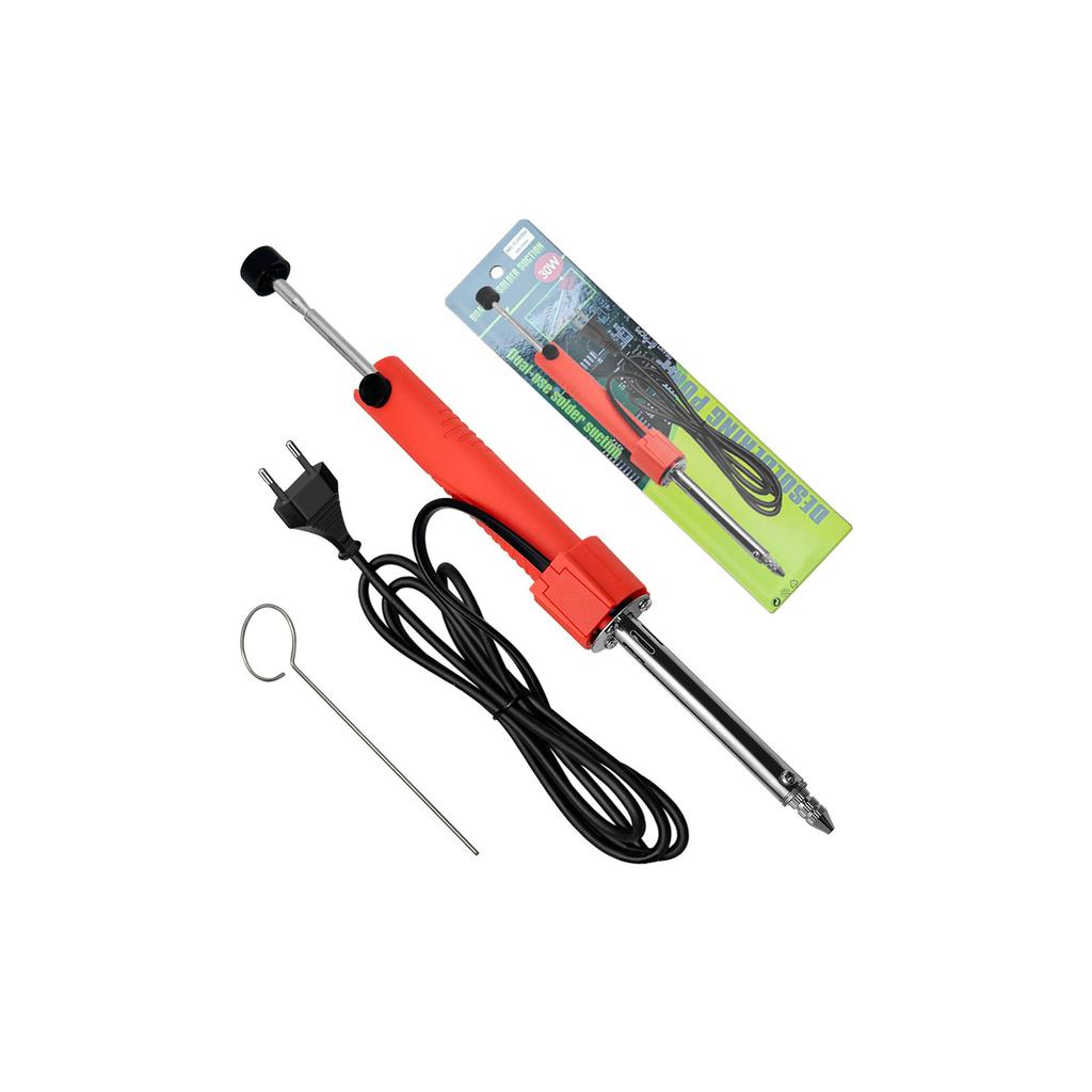 Metal Nozzle Electric Solder Sucker Extractor With Rapid Melt Technology For Safe Component Solder Removal Tool