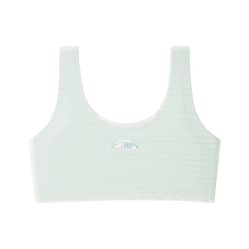 Seamless Camisole Bra for Girls - Wide Strap, Anti-Nipple, Perfect for Puberty