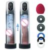 4 In 1 Electric Penis Pump Automatic Male Masturbator with 3 Penis Ring Adult Sex Toys for Men Dick