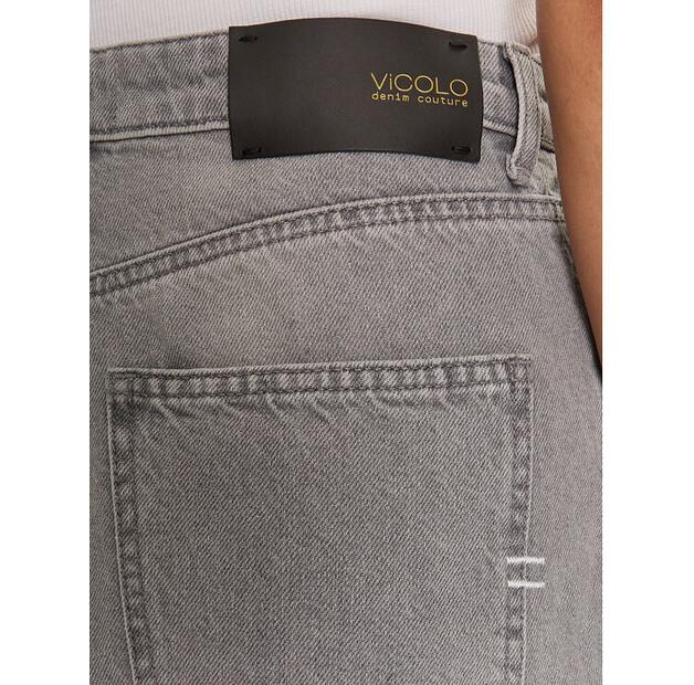 Джинсы ViCOLO DS0015 серый Regular Fit