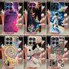 Casing For Motorola Edge 60 Fusion Pro 60s Aesthetic Fashion Cute Cat Astronaut Soft Silicone Back Cover Transparent Phone Case