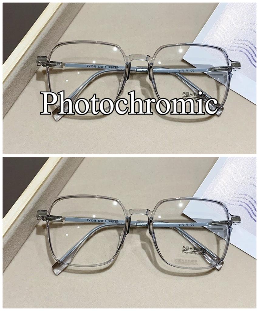 Square Anti-Radiation UV400 Replaceable Lenses Computer Glasses for Women and Men