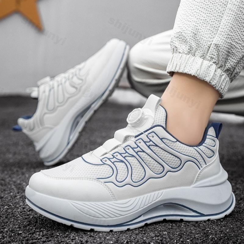 Fashion Niche Design Fashion Trend Casual Men Sports Shoes 2025 Spring New Mesh Breathable Comfortable Versatile Low Top Chunky sneakers