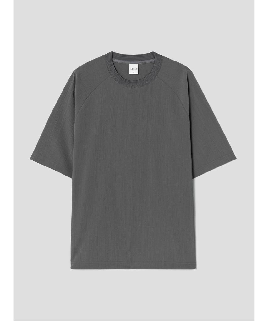SHIFT.G Woven Overfit Round T Ash