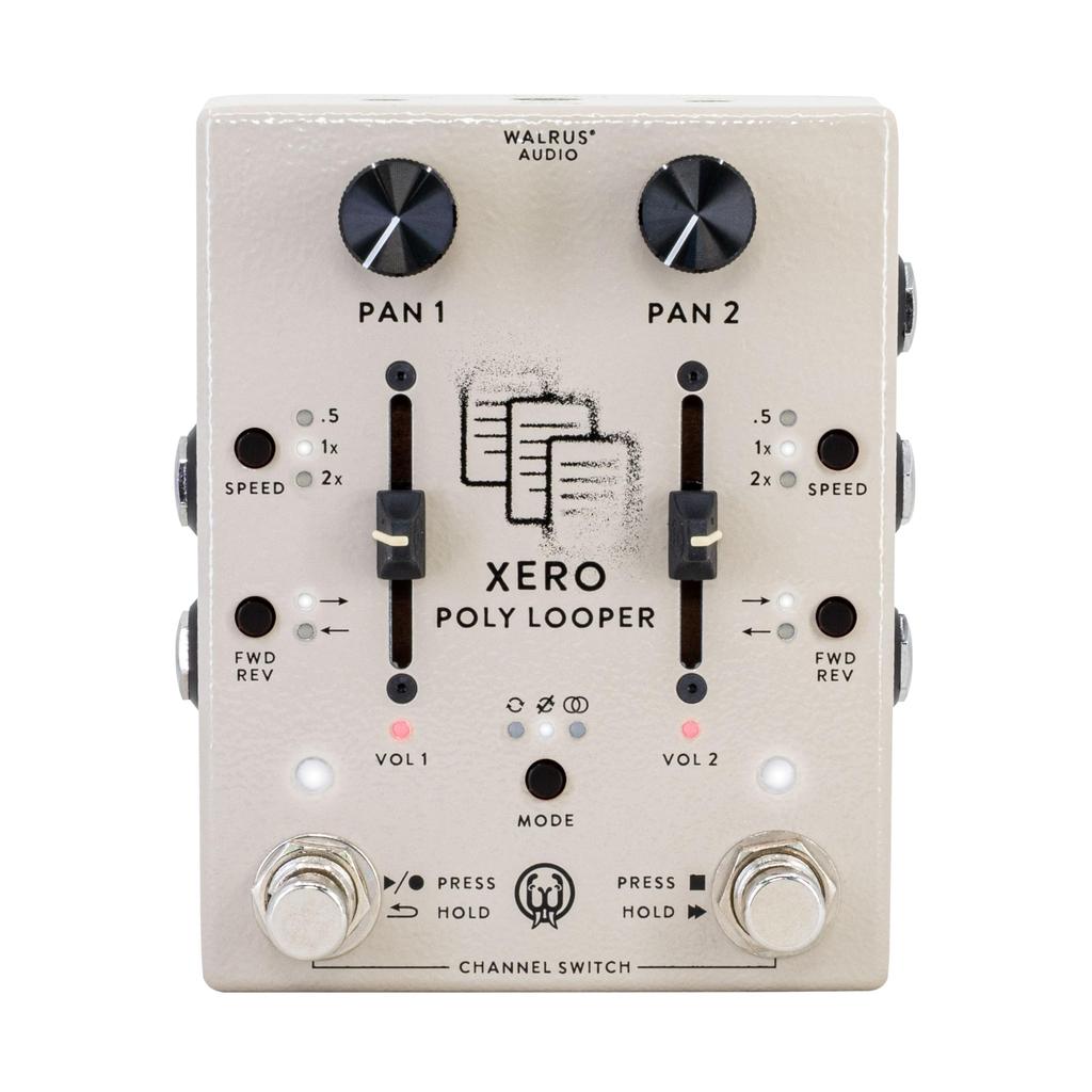 Walrus Audio Xero Polylooper Dual Looper CREAM WAL-XPL