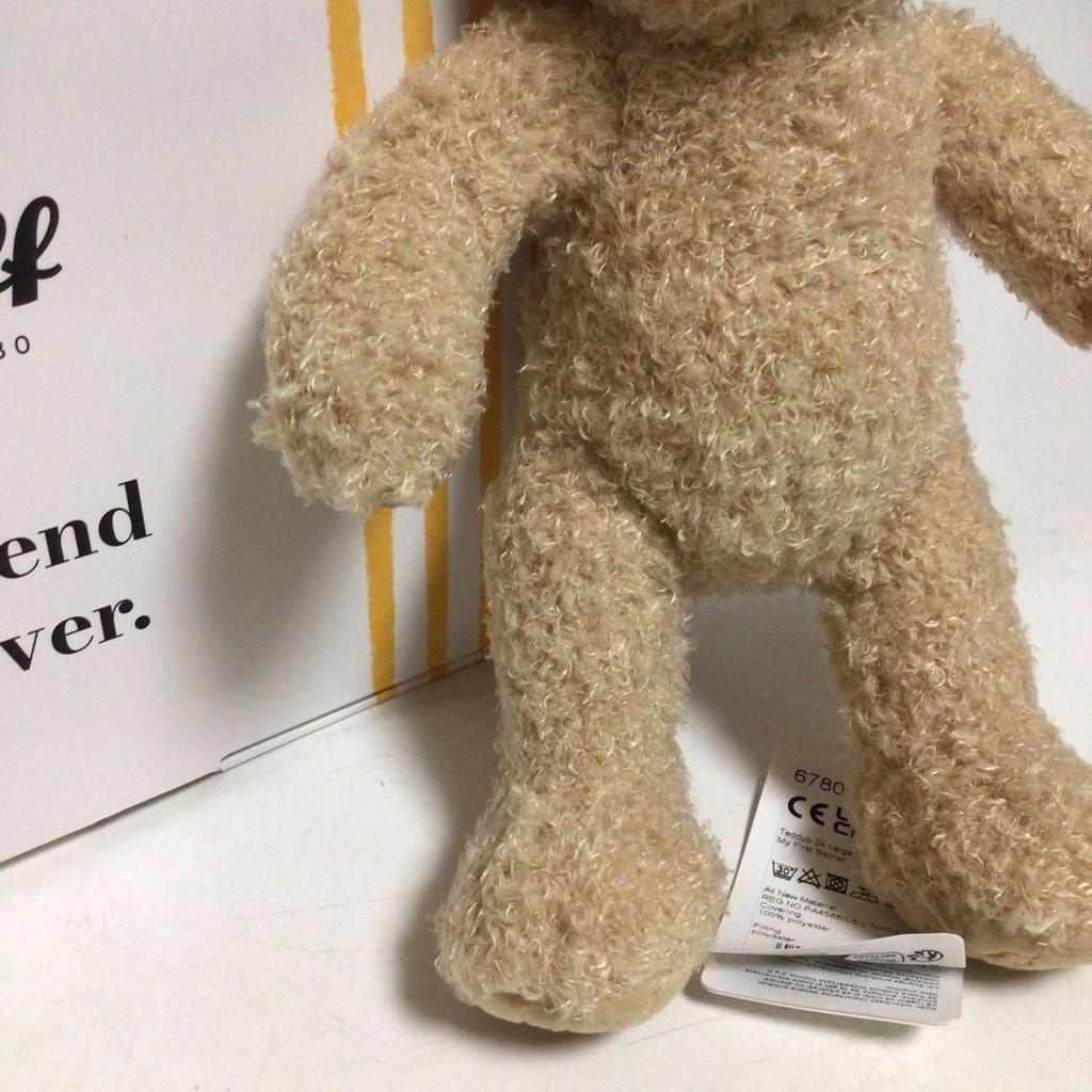 [USED] Steiff Beige Plush Toy, Steiff My First Teddy Bear, Germany