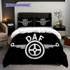 Biancheria da letto Dinamica Blu Camion Autostrada (1 * copripiumino + 2 * federa, senza nucleo) Set biancheria da letto 2D Piatto Regalo di Natale Compleanno Morbido e Confortevole