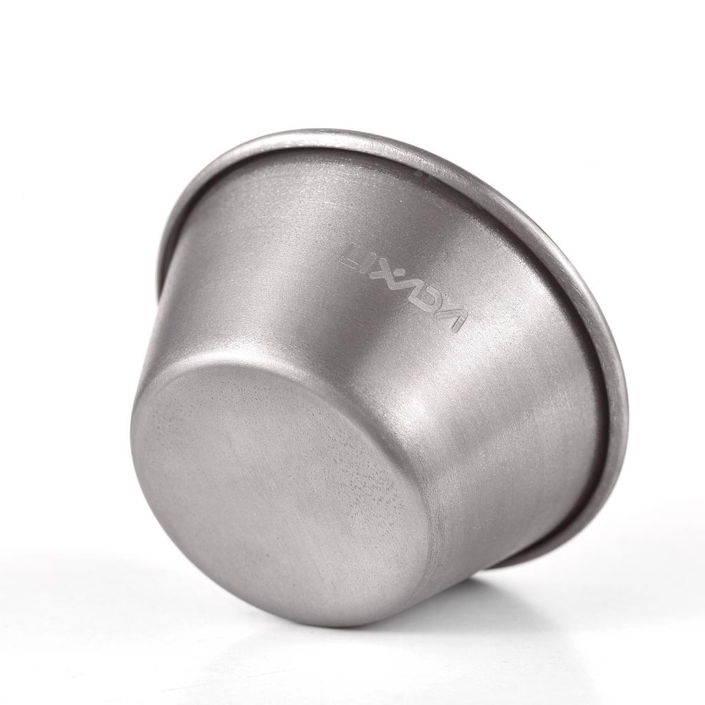 Wine Cup Mini Outdoor Camping Sake Whiskey Cup Metal Ti Lightweight Healthy Eco-Friendly 9g 15ml