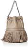 Davidson Fringe Carnival M Shoulder Bag Warm Taupe J&M LMDC-1XX-SCNP Women's [Used]