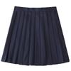 Japanese JK Uniform Set: White Three-Striped Skirt & Short-Sleeve Top, Summer Mid-Length, Classic School Style, Plus Size Available.