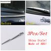 Fog Light Lamp Eyebrow / Handle Bowl / Window Wiper Cover Trim For Jeep Compass 2017 -  ABS Chrome Accessories Exterior Kit