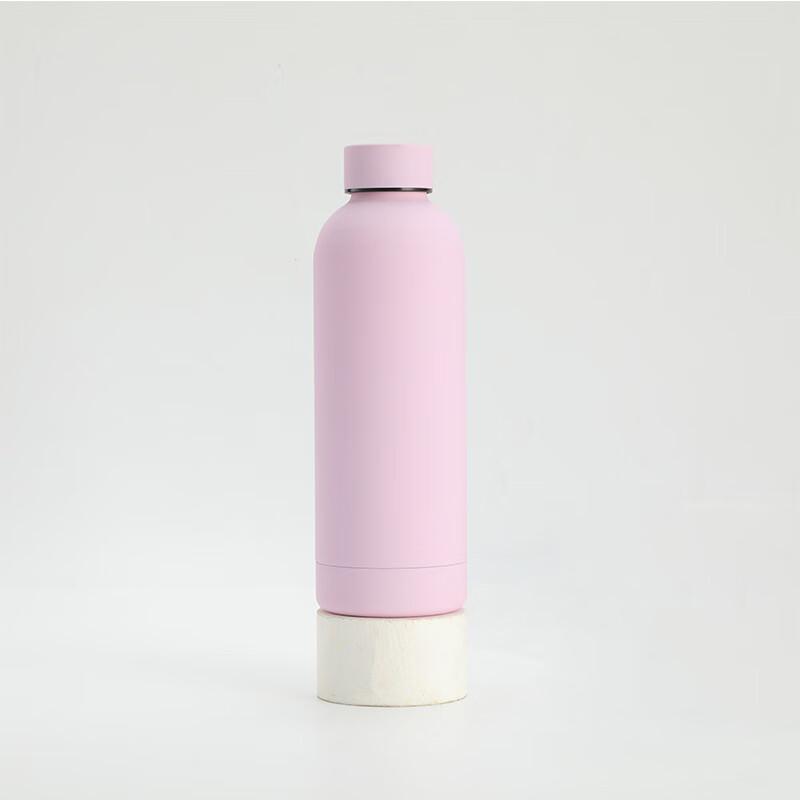 Portable Frosted Stainless Steel Insulated Sports Water Bottle Set