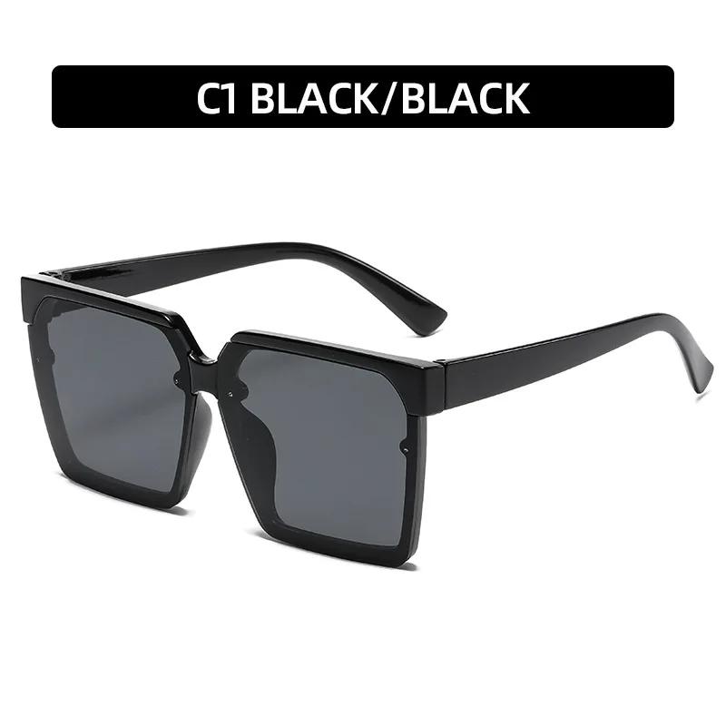 Новые винтажные квадратные солнцезащитные очки оверсайз женские брендовые роскошные солнцезащитные очки очки женские мужские модные UV400 солнцезащитные очки