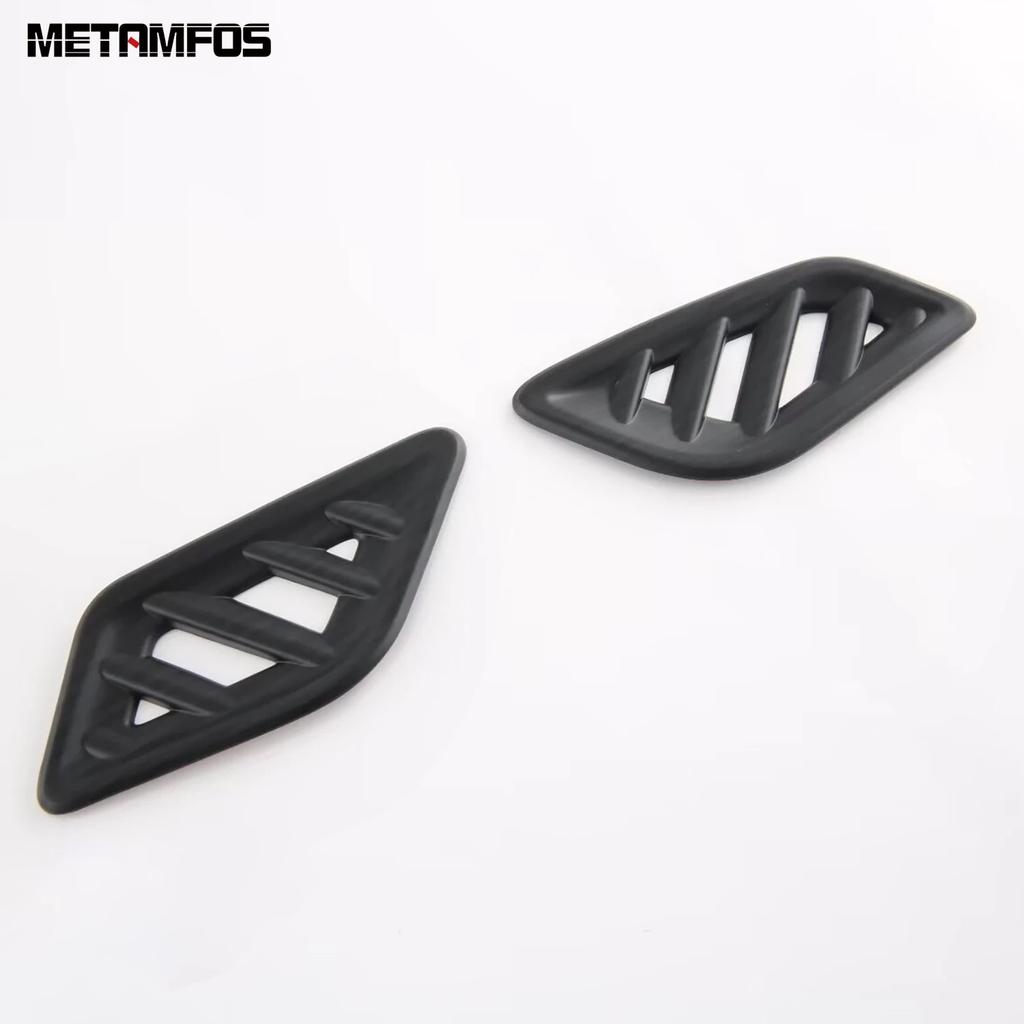Front Upper Air Conditioner AC Vent Outlet Cover Trim For Nissan Qashqai J12 -2024 2025 Carbon Fiber Interior Accessories