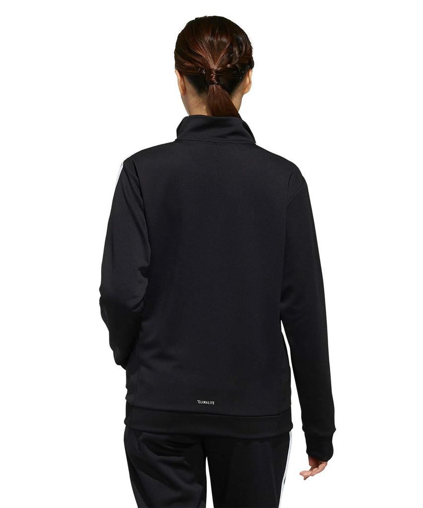 Adidas MUSTHAVES Jacket FYJ03 Legend Ink Japan Size to Japanese Size 3-Stripes Warm-Up [Women's] F17/White (ED1612) J/S (equivalent S)