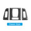 3Pcs Auto Carbon Fiber Central Control Air Conditioning Outlet Stickers Car Styling Accessories For  3 Series F30 3GT F34
