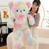 Colorful Large Teddy Bear Plush Toy and Pillow - Perfect Valentine's Day Gift